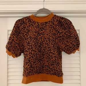 Ulla Johnson Leopard Sweatshirt